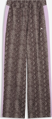 Pantalon 'T7' PUMA en marron : devant