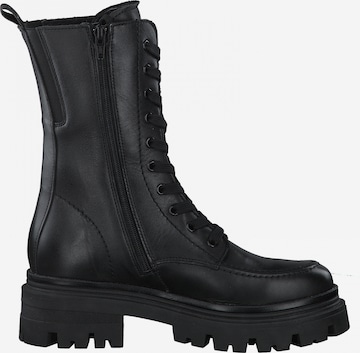 TAMARIS Lace-Up Ankle Boots in Black