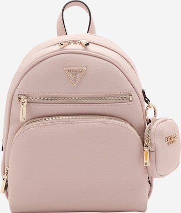 GUESS Backpack 'POWER PLAY' in Pink: front