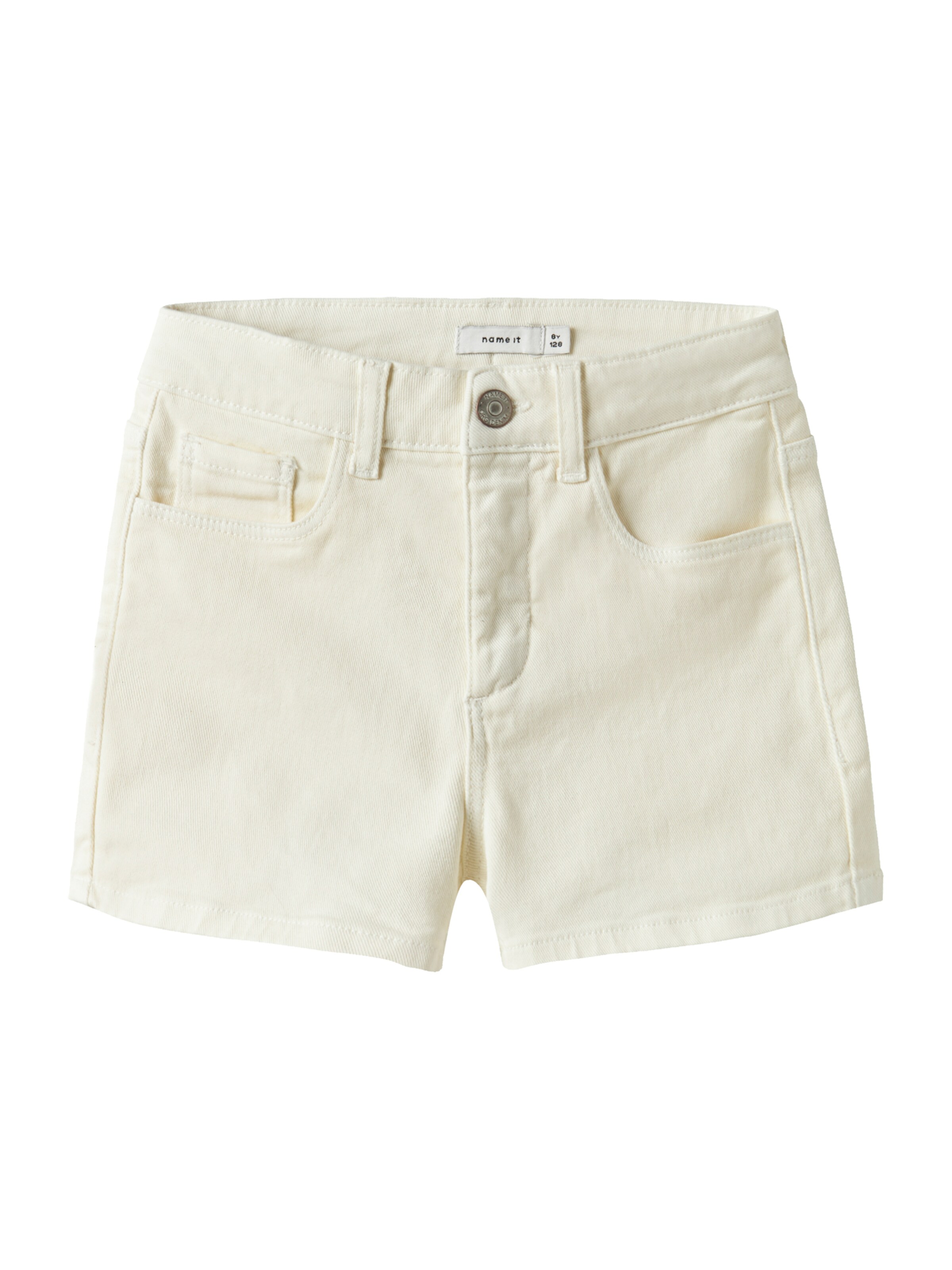 NAME ITregular Hlače 'NKFROSE' - bijela boja: prednji dio