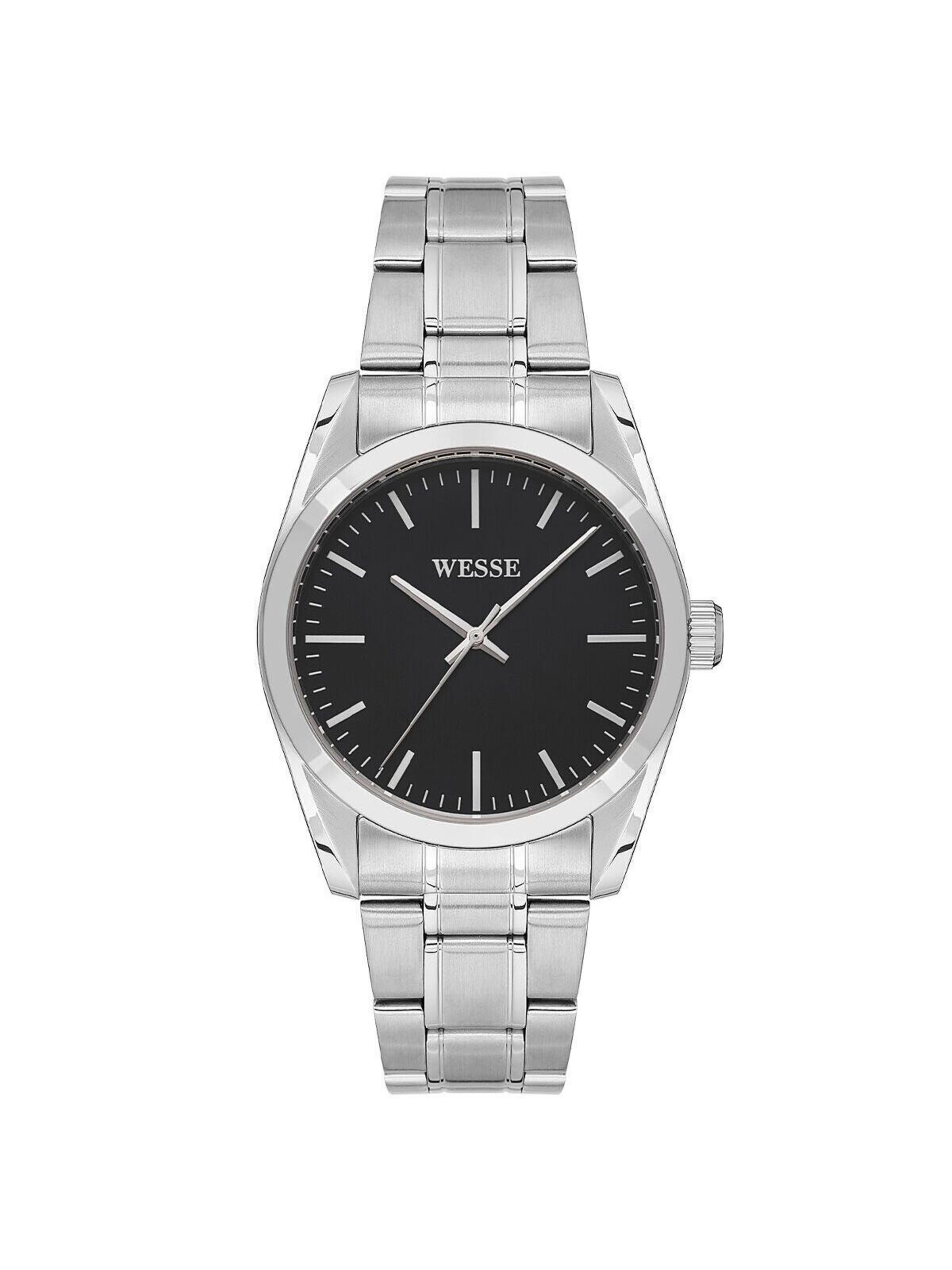 WESSE Analog watch in Silver: front