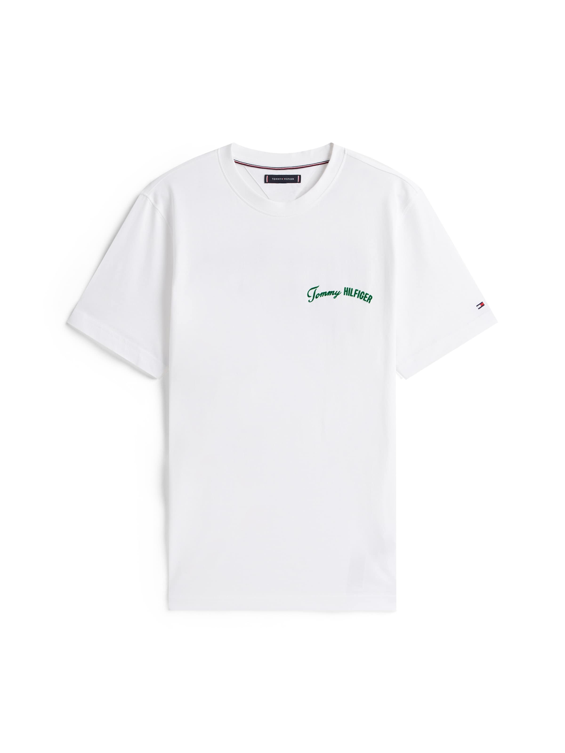 T-Shirt TOMMY HILFIGER en blanc : devant