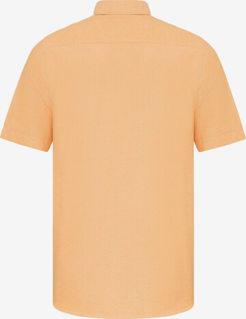 DENIM CULTURE - Ajuste regular Camisa ' MARCUS ' en naranja