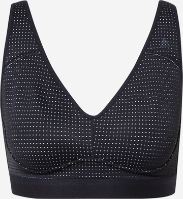 Soutien-gorge de sport ODLO en noir : devant