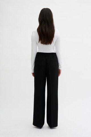 My Essential Wardrobe Loose fit Pleated Pants in Black