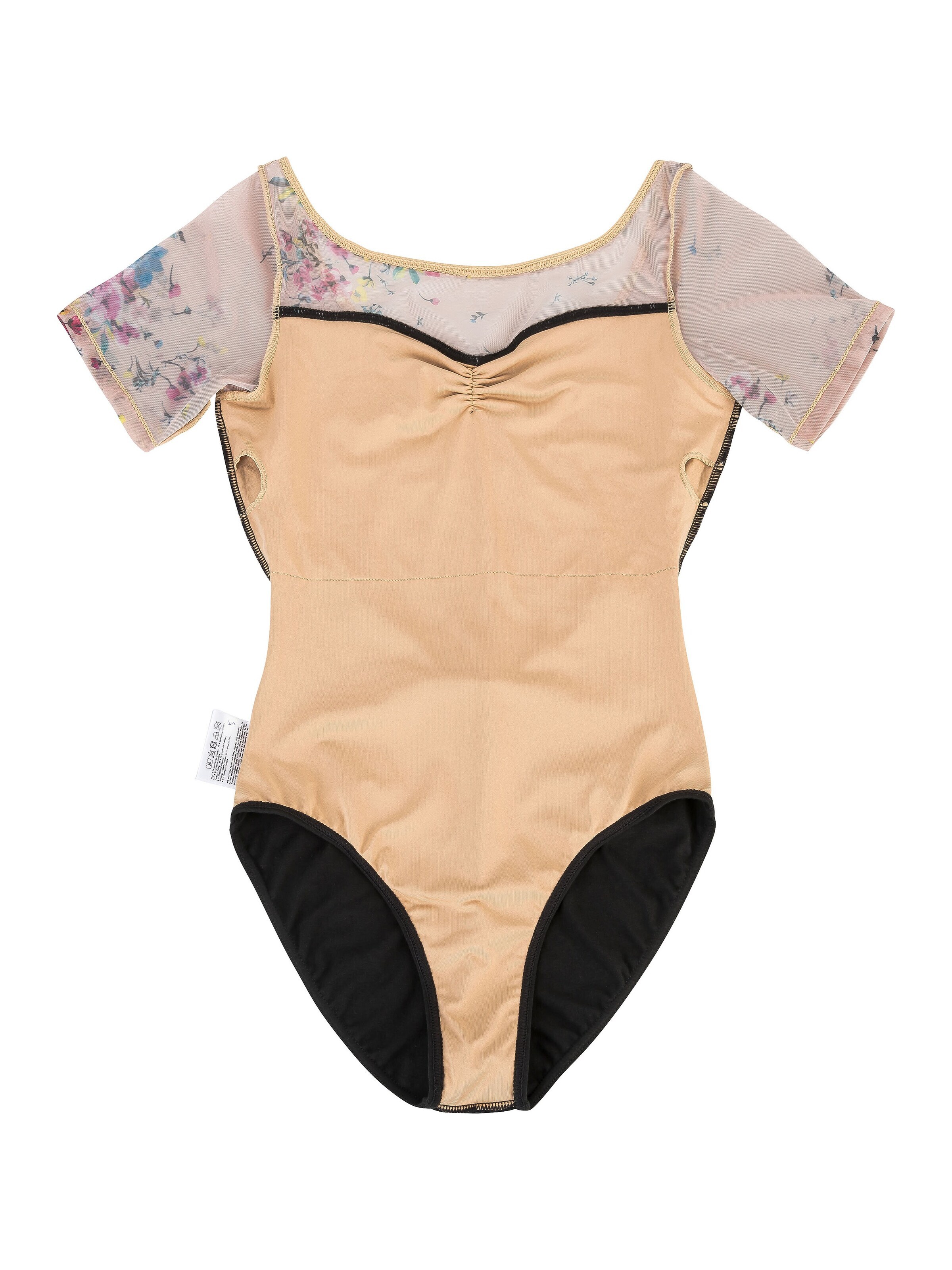Tanzmuster Athletic Bodysuit 'Diana' in Beige