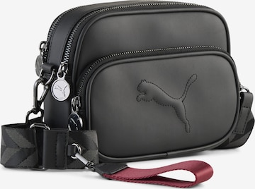 PUMA Crossbody Bag in Black: front