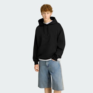 ADIDAS ORIGINALS Sweatshirt 'Pokémon Teamgeist' in Schwarz: Vorderseite
