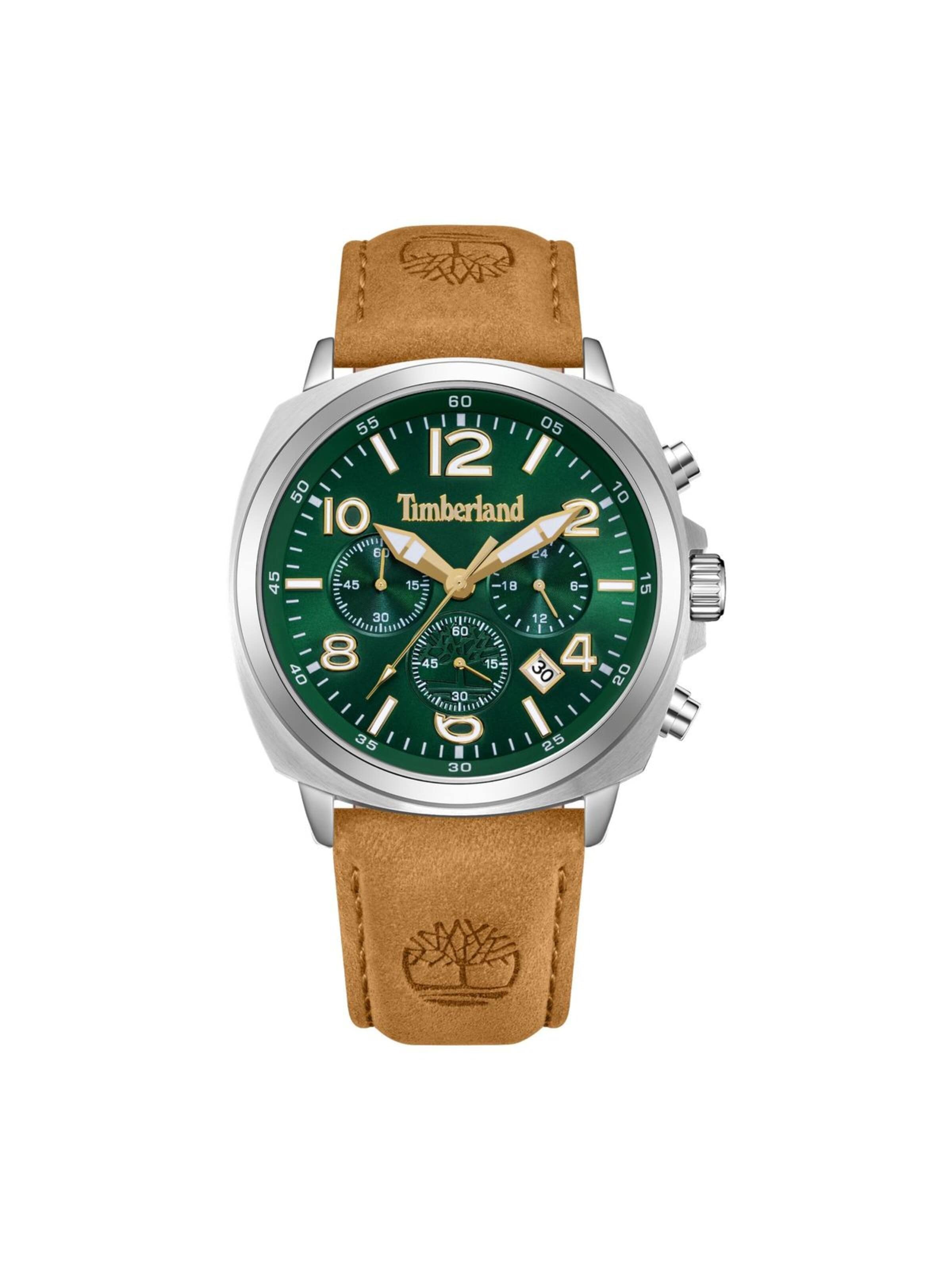 Montre à affichage analogique TIMBERLAND en vert : devant