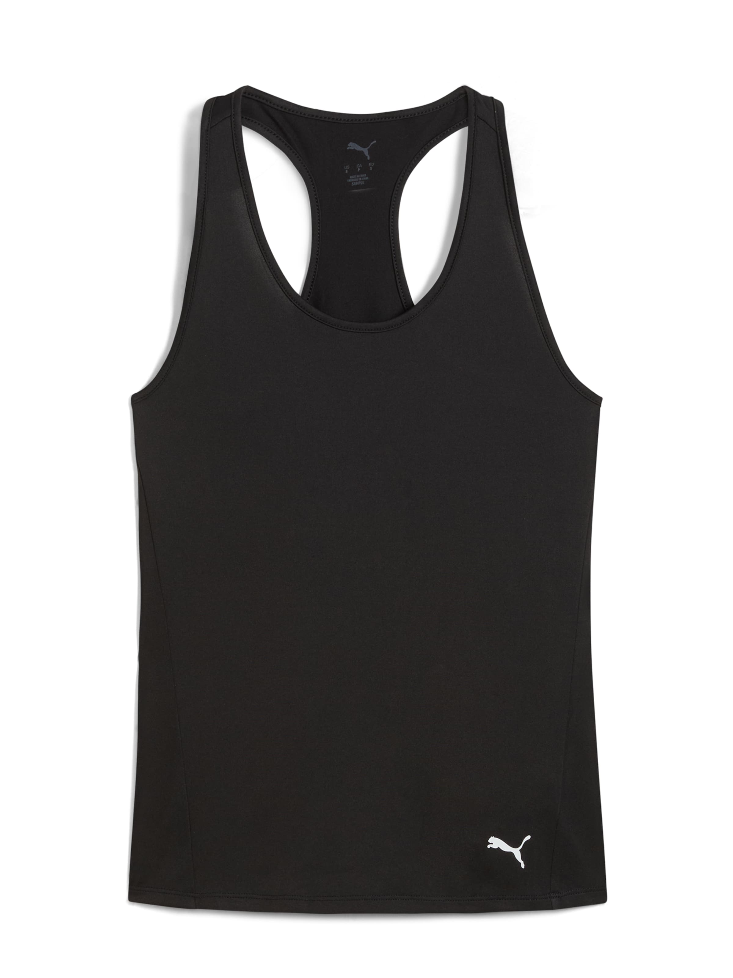 PUMA Αθλητικό τοπ 'Tad Essentials' σε μαύρο: μπροστά