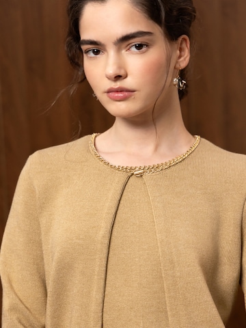 NAULOVER Cardigan ' ' i brun: forside