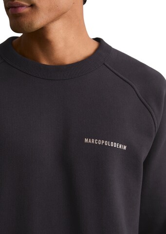 Marc O'Polo DENIM Sweatshirt in Schwarz: Vorderseite