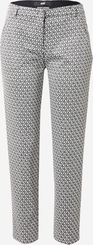 BRAX Slim fit Pleat-Front Pants 'MARON' in Grey: front