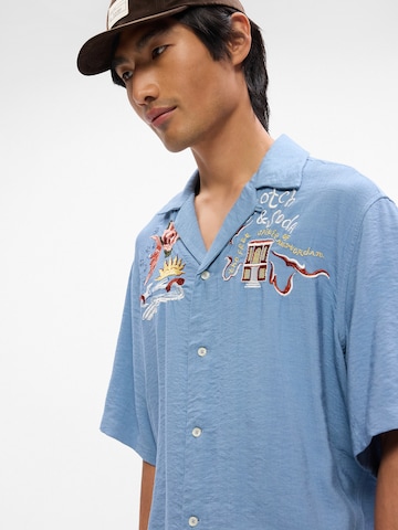 SCOTCH & SODA Comfort fit Ing 'The 40th Annive' - kék