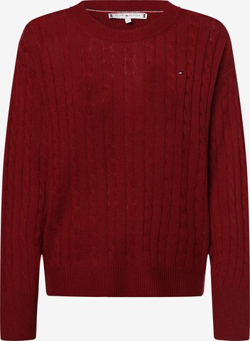 TOMMY HILFIGER Pullover in Rot: predná strana