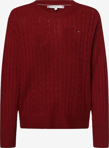 TOMMY HILFIGER Pullover in Rot: predná strana