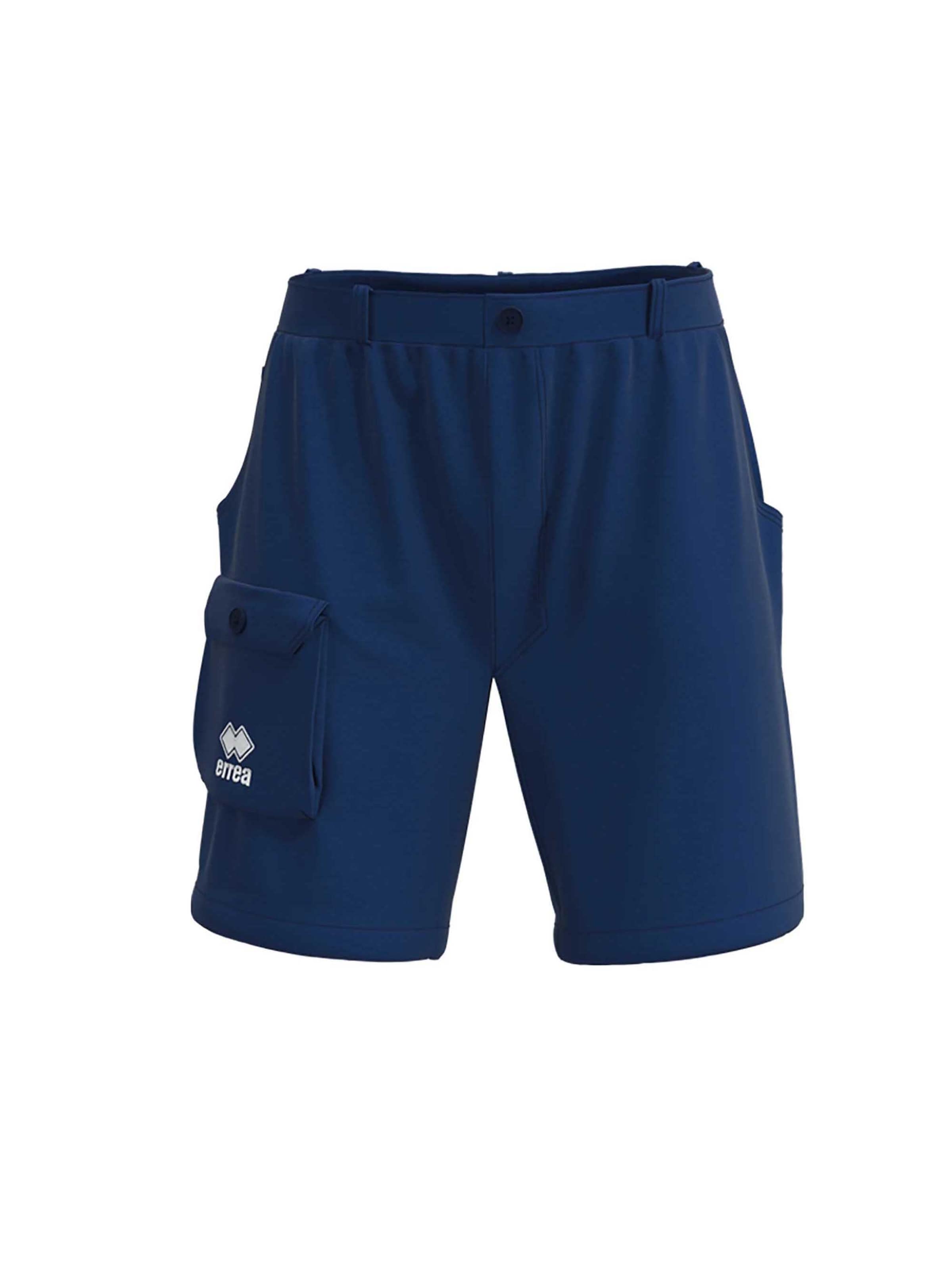 Errea Regular Sportbroek 'Ricky Bermuda Jr' in Blauw: voorkant