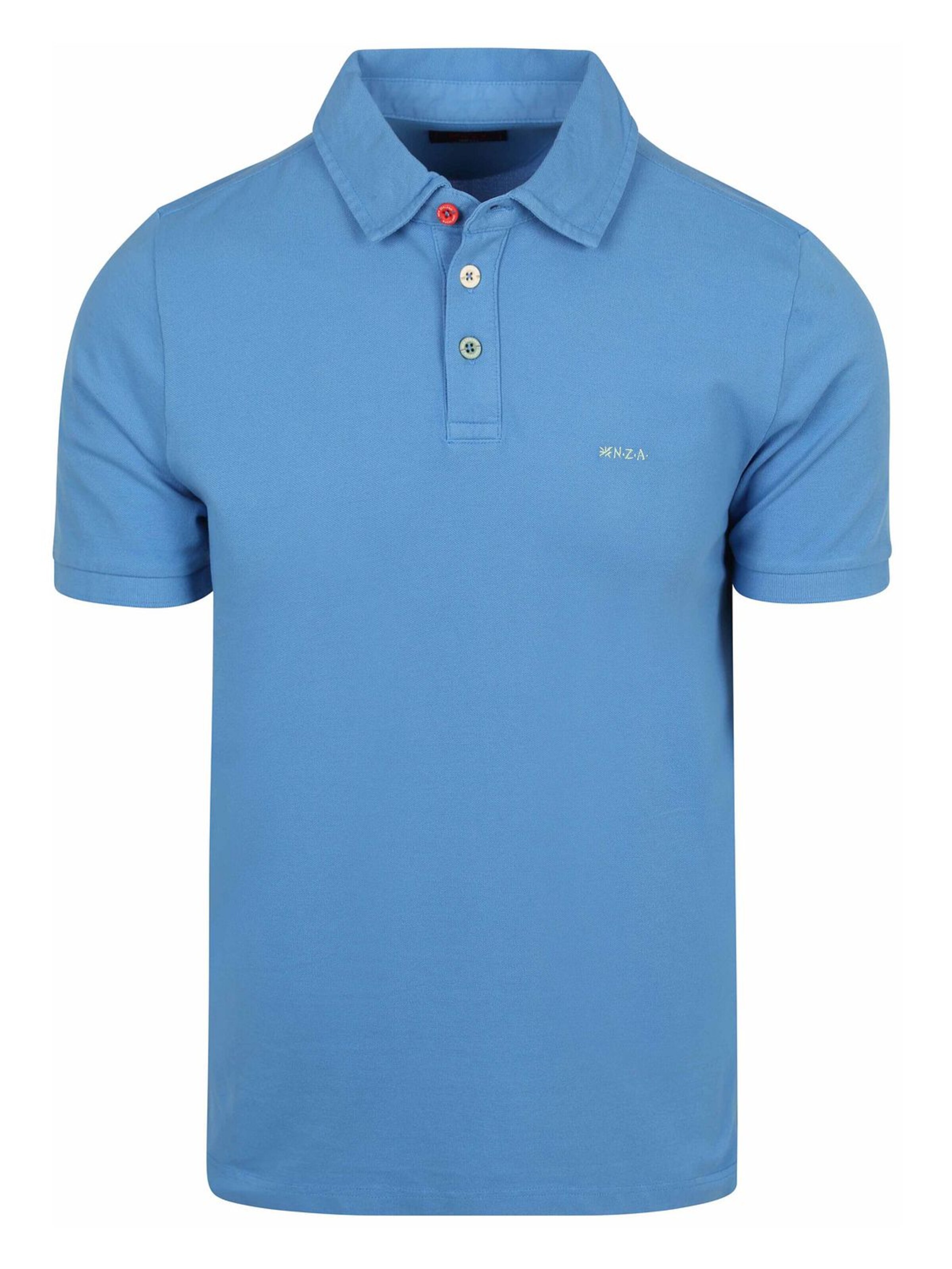 NZA New Zealand Auckland Shirt 'Peter' in Blauw: voorkant