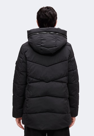 s.Oliver - Casaco de inverno em preto