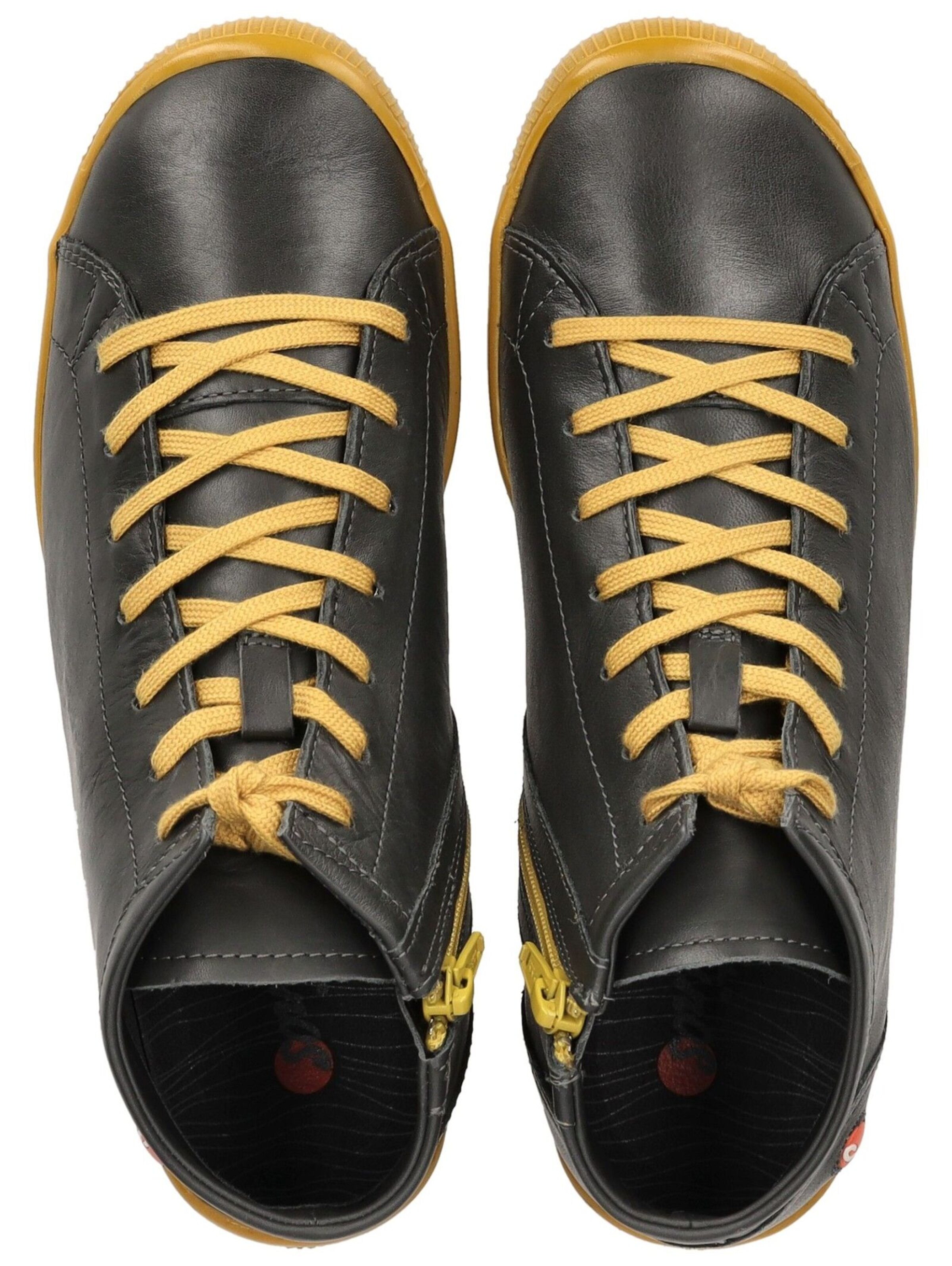 Softinos Lace-up bootie in Grey