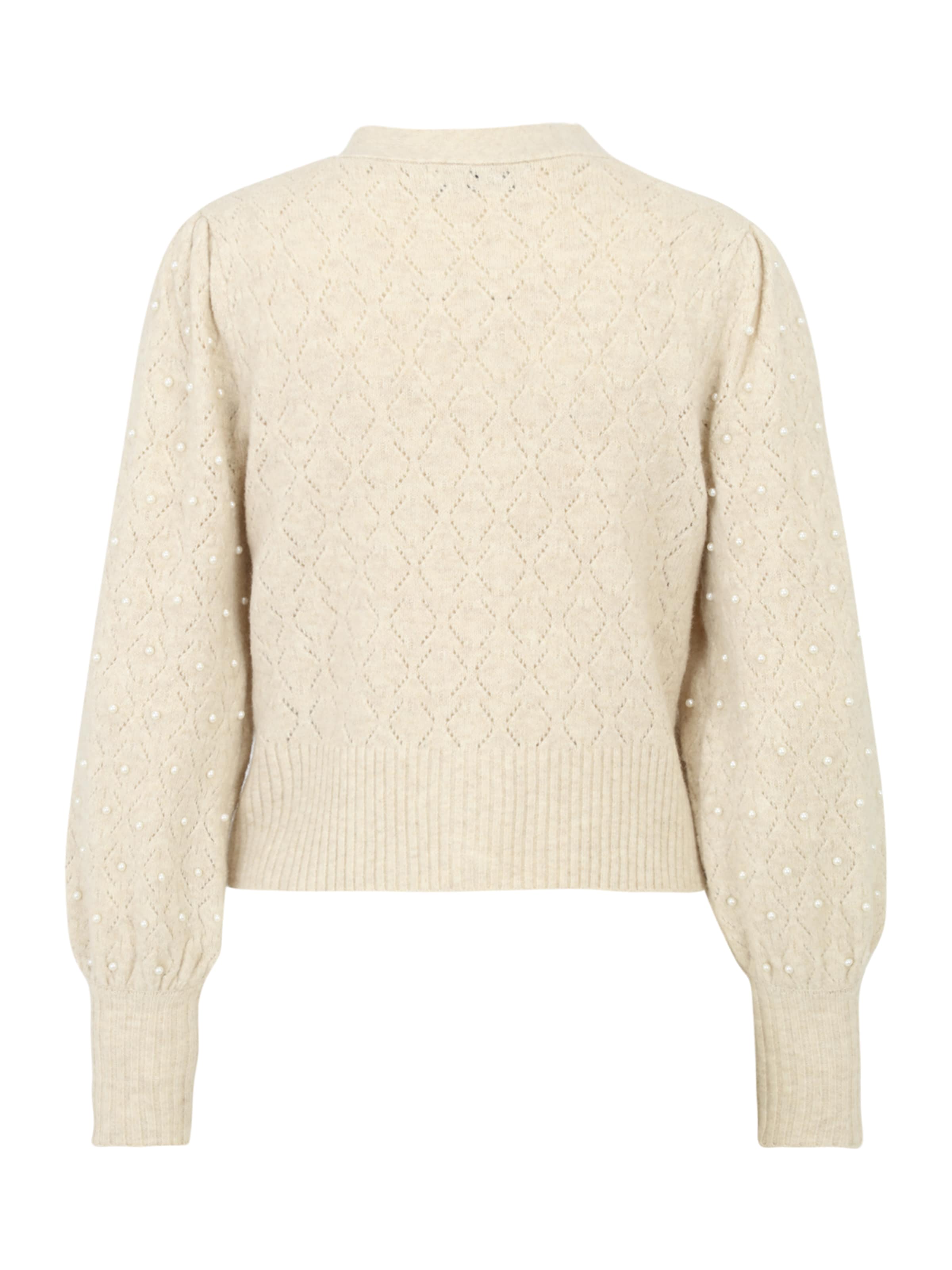 Only Petite Knit Cardigan in Beige