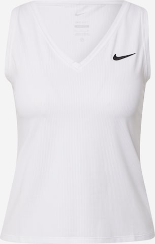 NIKE Sporttop 'Victory' in Wit: voorkant