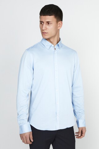 Matinique Regular fit Button Up Shirt 'Trostol ' in Blue: front
