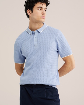 WE Fashion Sweater in Blue: front