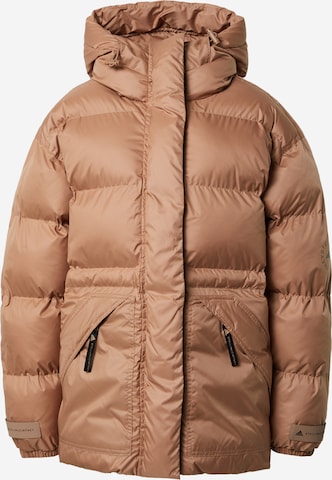 Veste de sport 'Mid- Padded Winter' ADIDAS BY STELLA MCCARTNEY en marron : devant