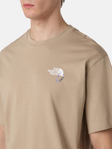 THE NORTH FACE Футболка 'Explore Carabiner' в Бежевый