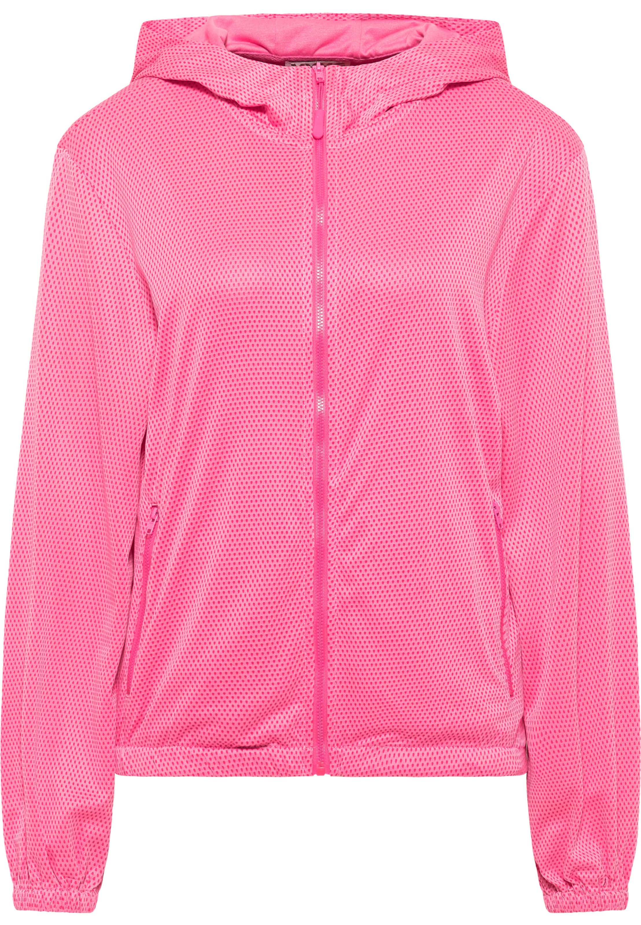 myMo ATHLSR Between-season jacket in Pink: front