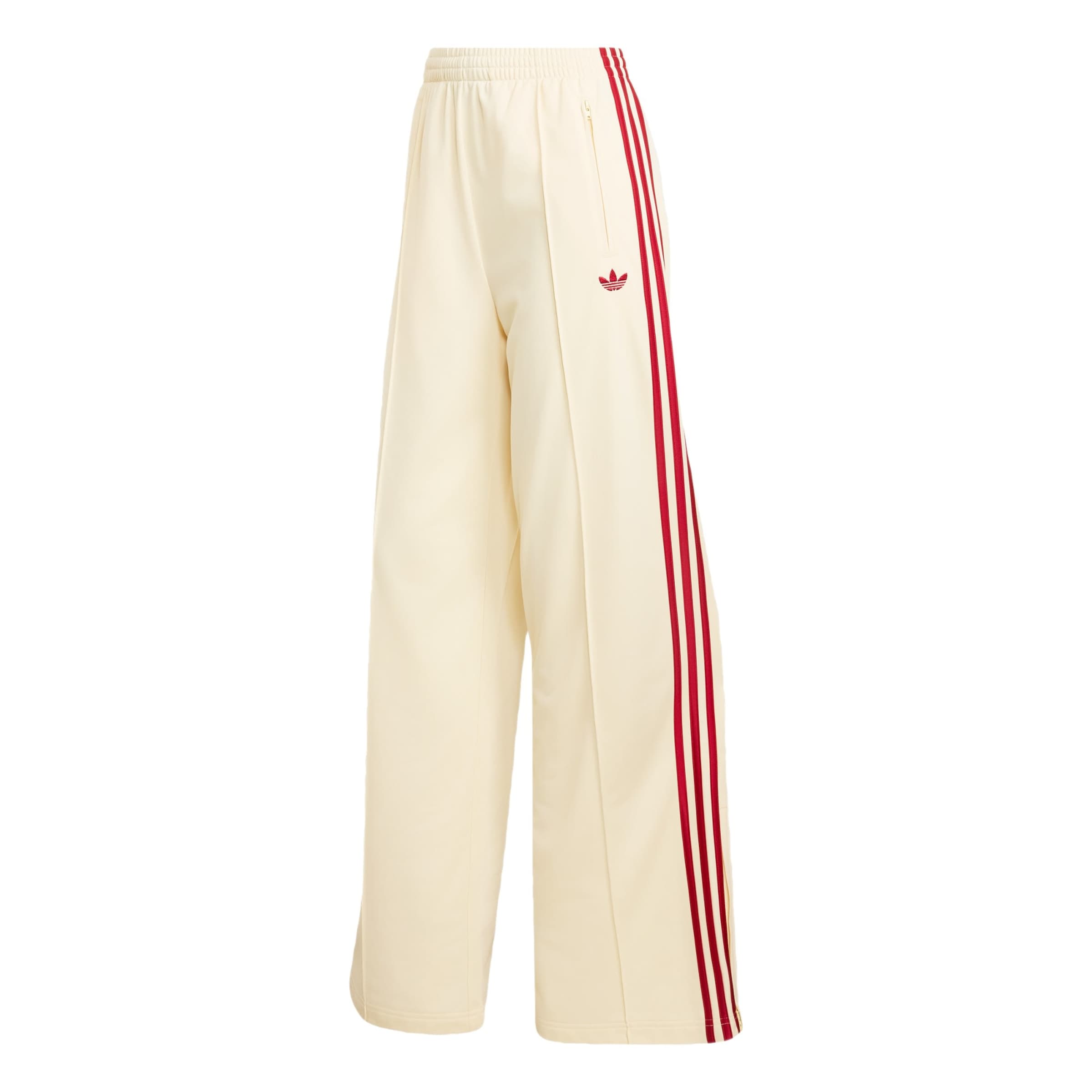 ADIDAS ORIGINALS Široký strih Nohavice 'Firebird' - Béžová: predná strana