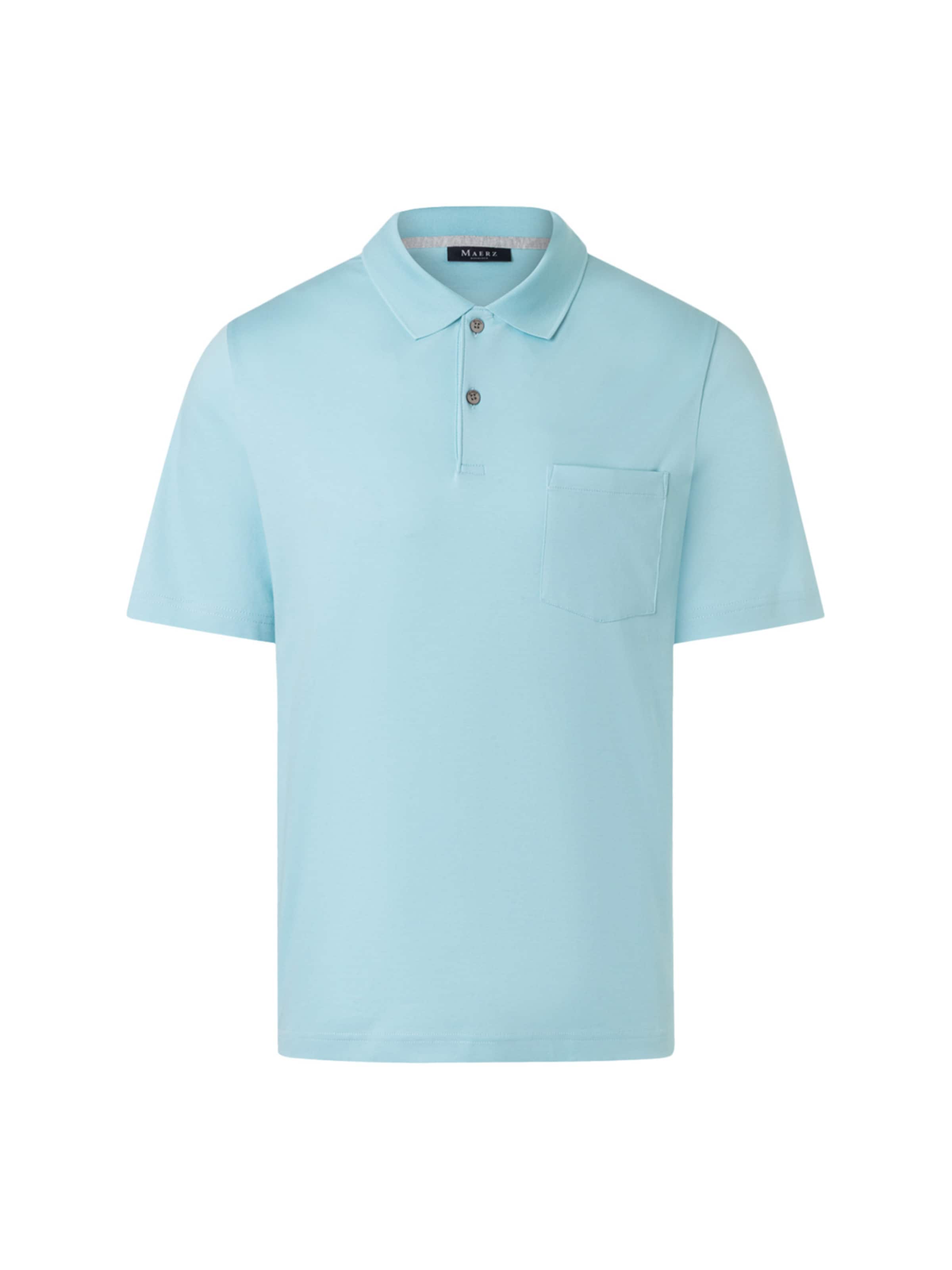 MAERZ Muenchen Shirt ' 648000 ' in Blauw: voorkant