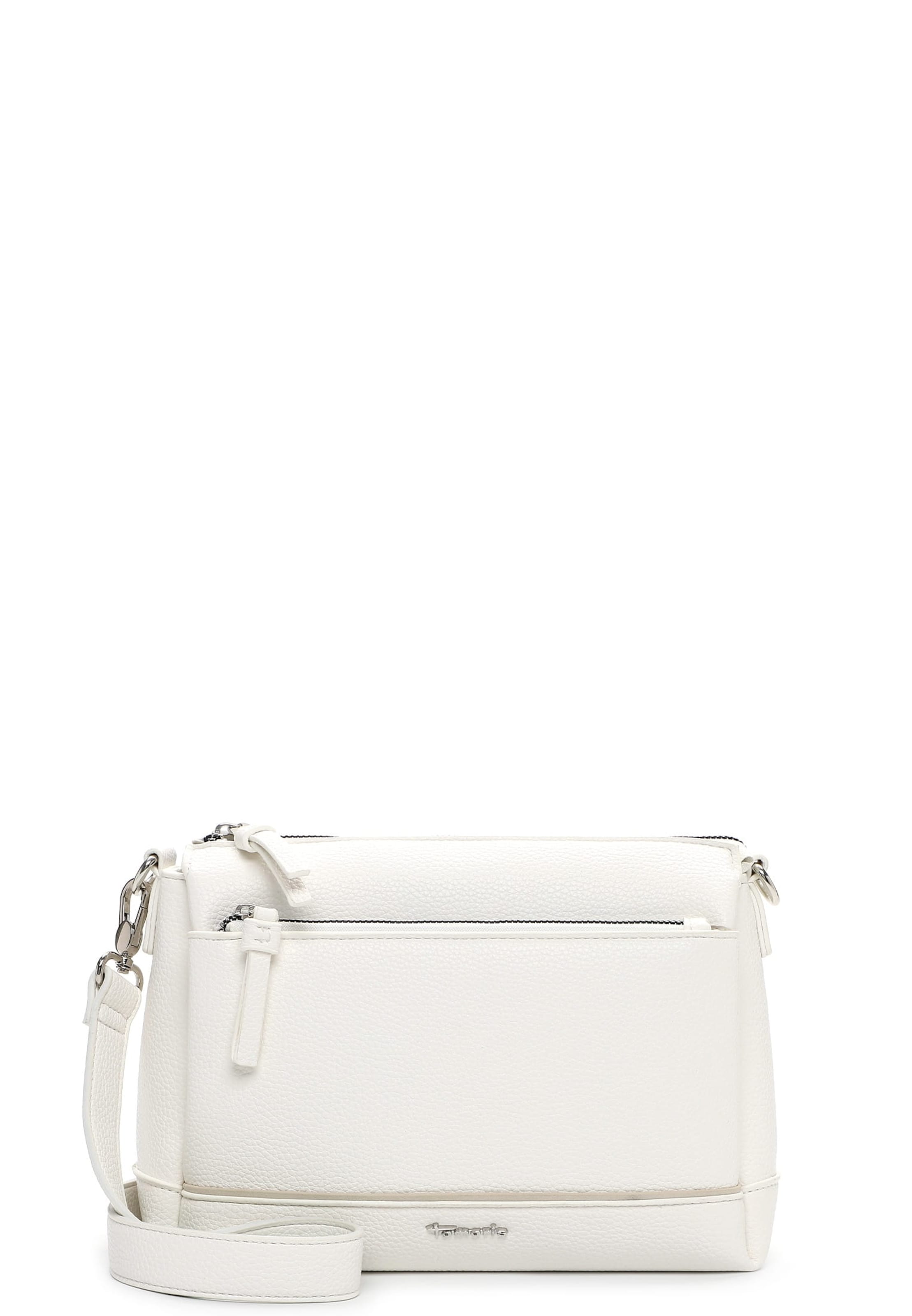 Tamaris Skuldertaske 'Kennia' i hvid: forside