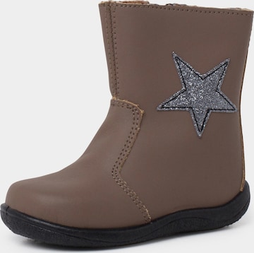 Pisamonas Stiefel in Beige: Vorderseite