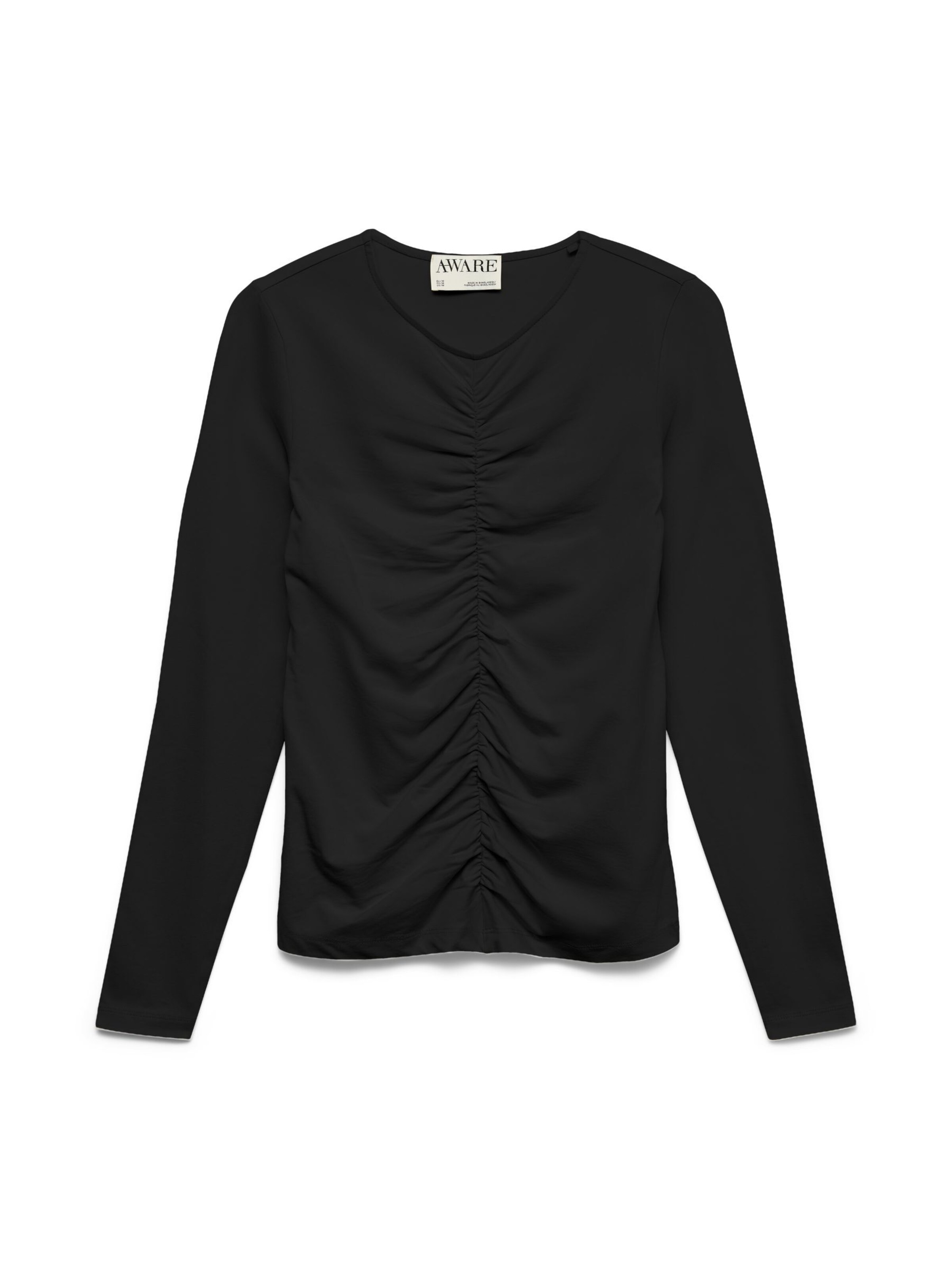 VERO MODA Shirt 'MYRA' in Schwarz: Vorderseite