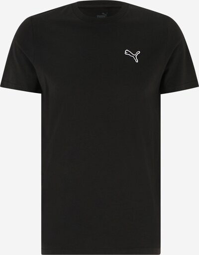 PUMA Functioneel shirt 'Better Essentials' in de kleur Zwart / Wit, Productweergave