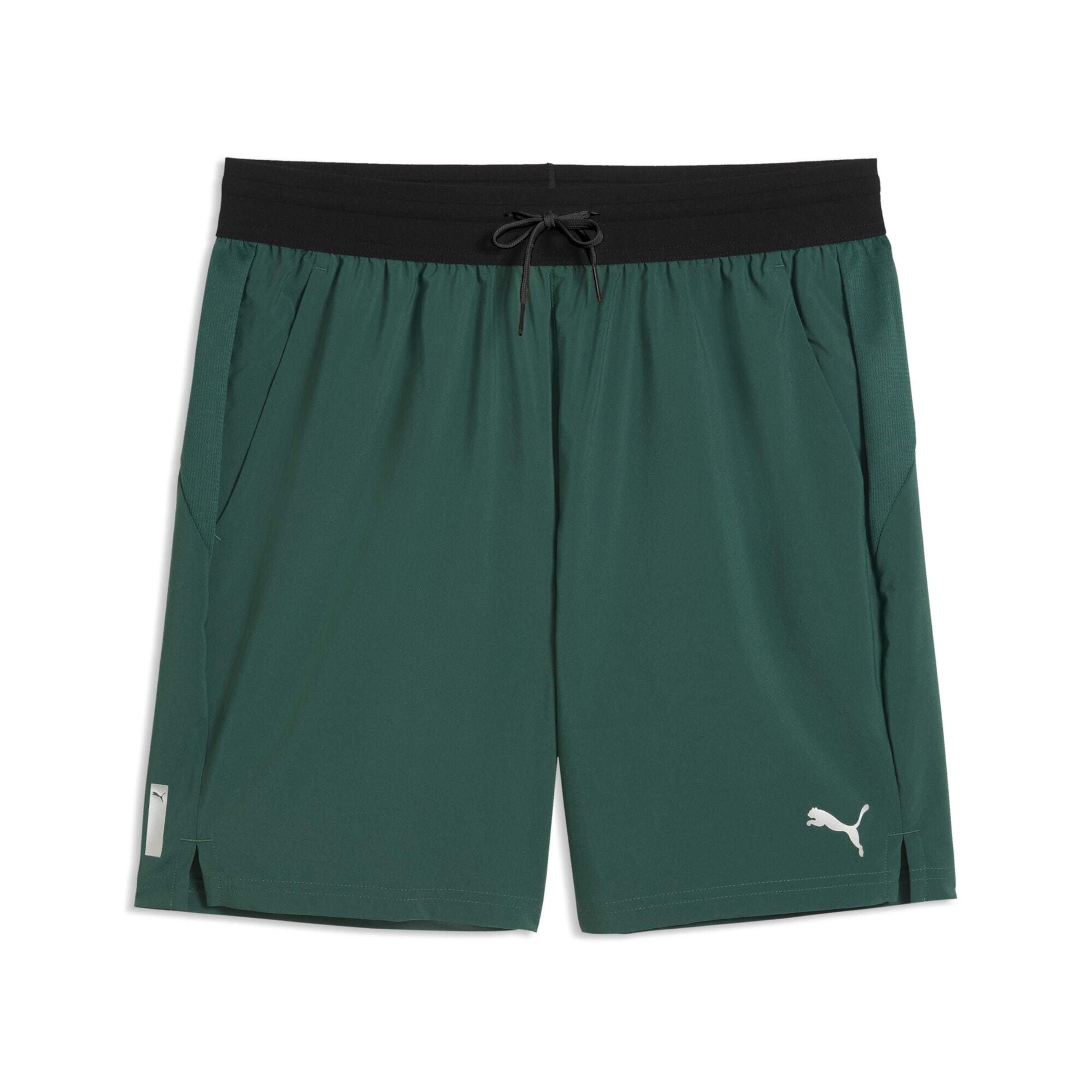 PUMA Regular Sportbroek 'PWRTRAIN' in Groen: voorkant