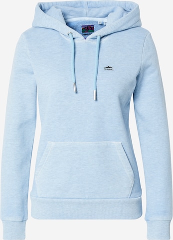 Sweat-shirt 'Terrain' Superdry en bleu : devant