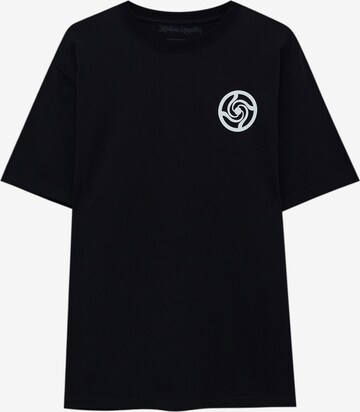 Pull&Bear Shirt in Black: front