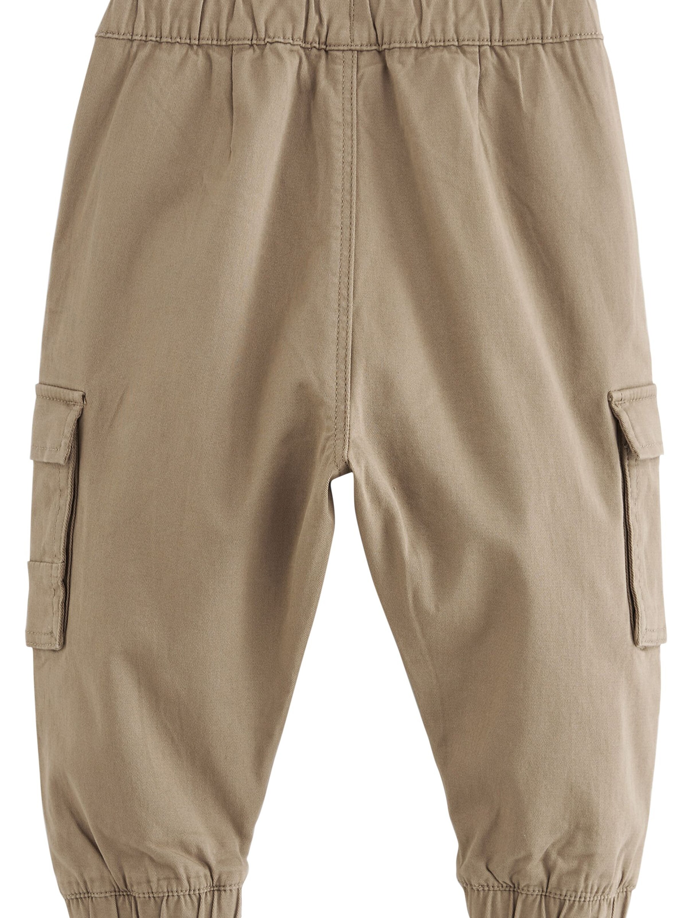 Next Tapered Trousers in Brown