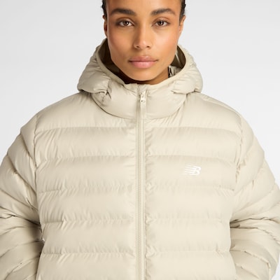 new balance Winterjas in de kleur Crème, Productweergave