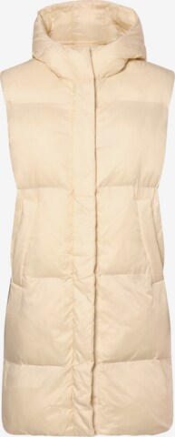 Marie Lund Bodywarmer in Beige: voorkant