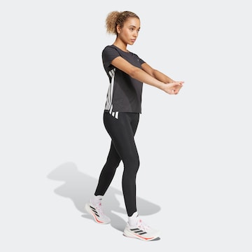 ADIDAS PERFORMANCE Skinny Sporthose 'Adizero' in Schwarz