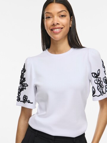 VILA Sweatshirt 'VIMia' in White