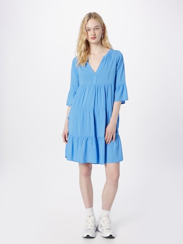 Sublevel Dress in Blue: front