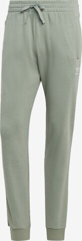 ADIDAS ORIGINALS Pants 'Essentials+' in Green: front
