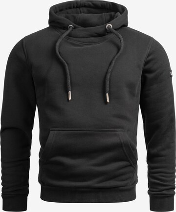 Alessandro Salvarini Sweatshirt in Black: front
