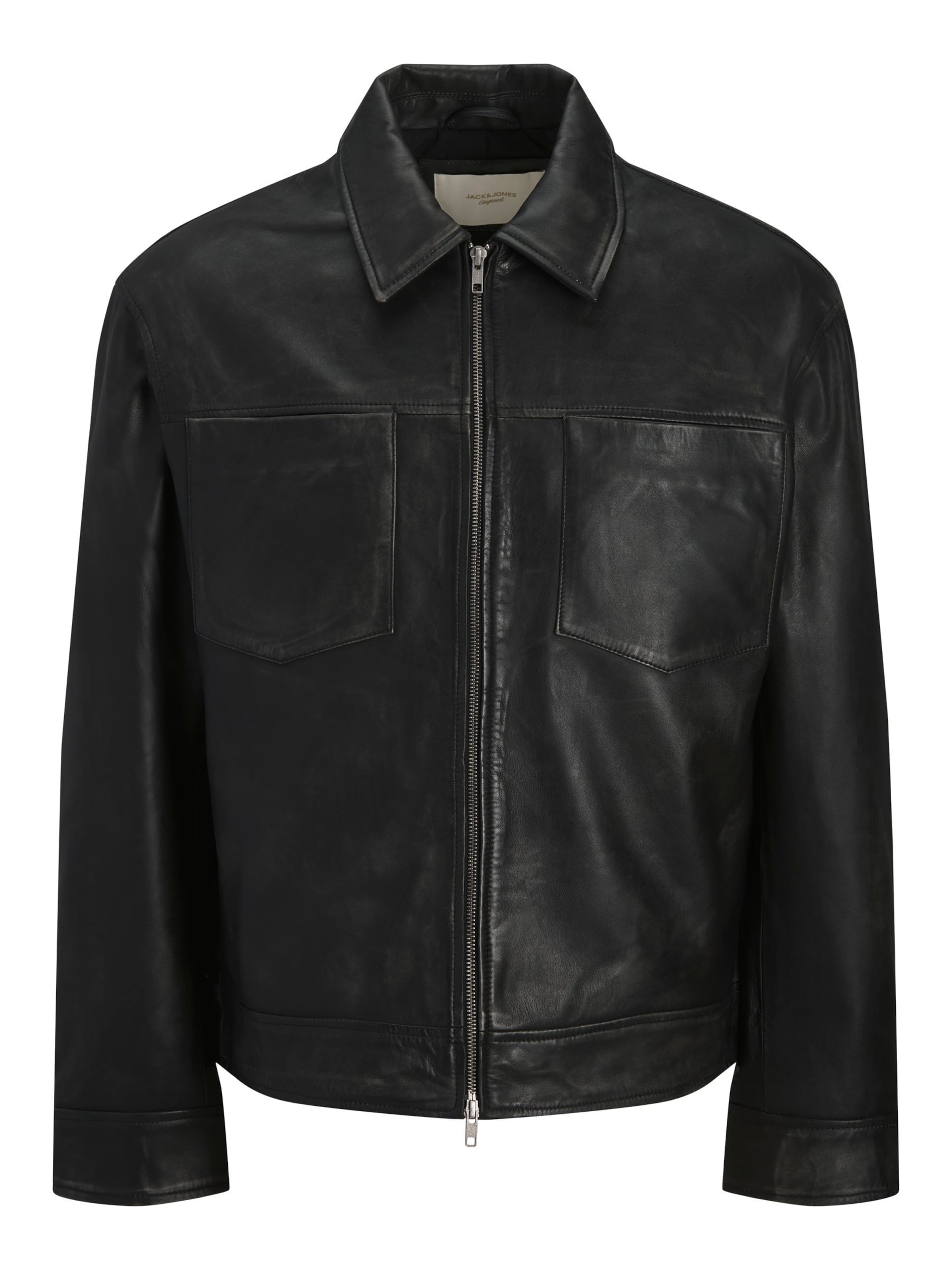 JACK & JONES Tussenjas in Zwart: voorkant