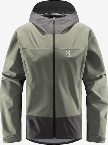 Haglöfs Outdoor jacket 'Spate' in Green: front